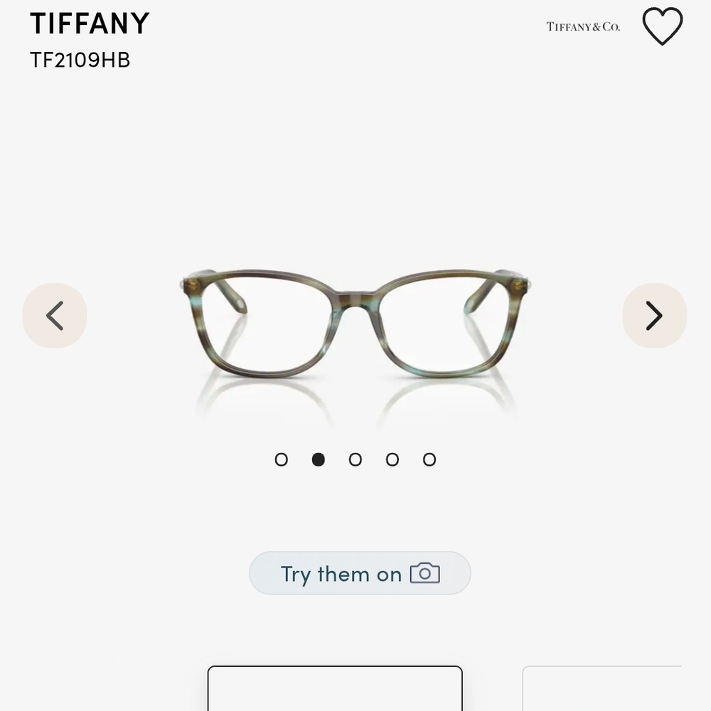 Tiffany & Co. Women's Glasses - Gray